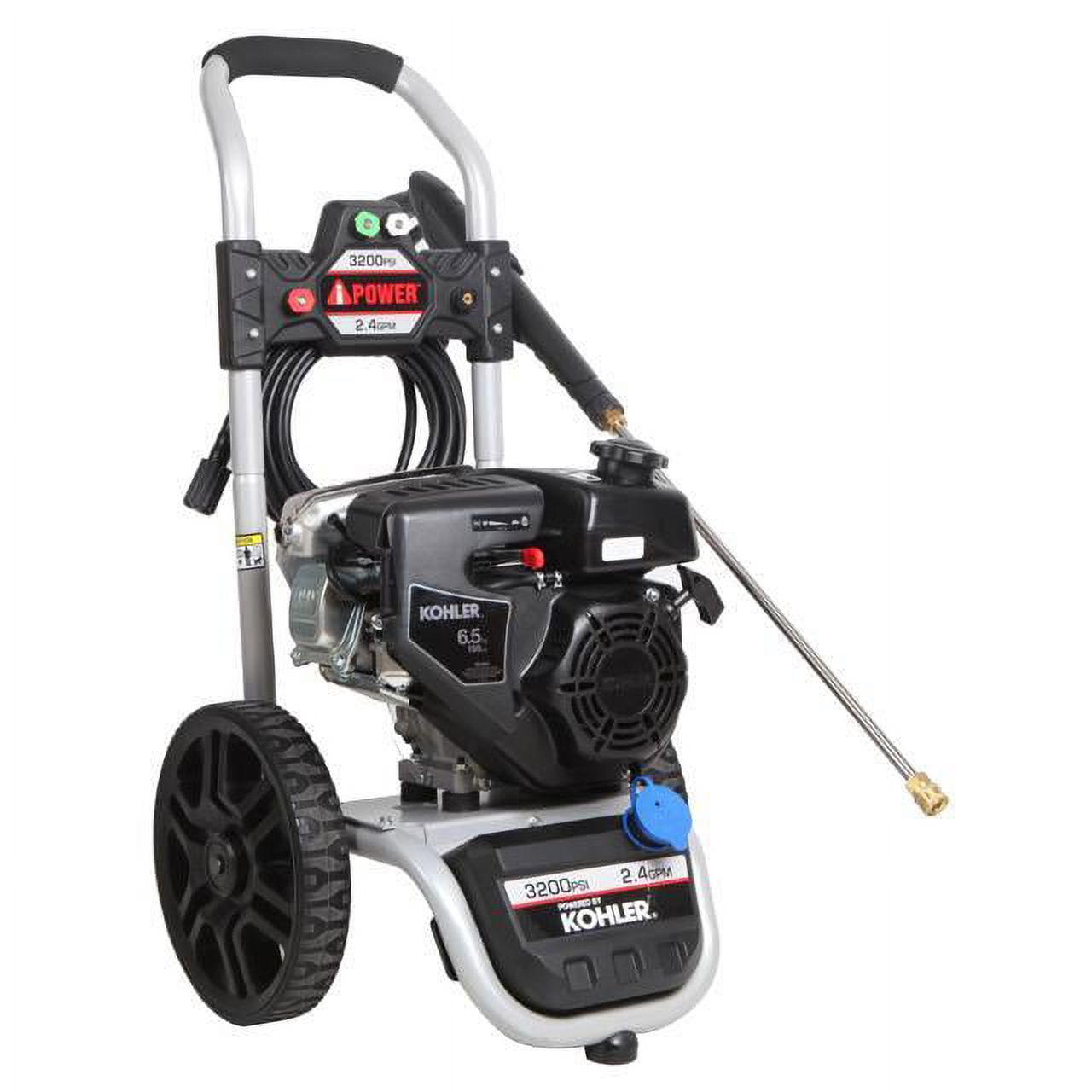 A-IPOWER Power Pressure Washer 3200 PSI Pressure Washer Kohler Engine 2.4 GPM APW3200KH - image 1 of 5