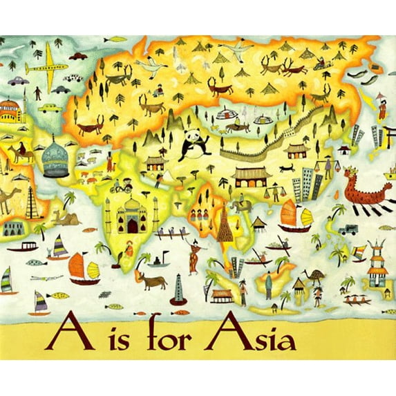 Pre-Owned A is for Asia (Hardcover) 0531300110 9780531300114