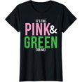 thumbnail image 1 of A It's The Pink and Green For Me Sorority T-Shirt, 1 of 4