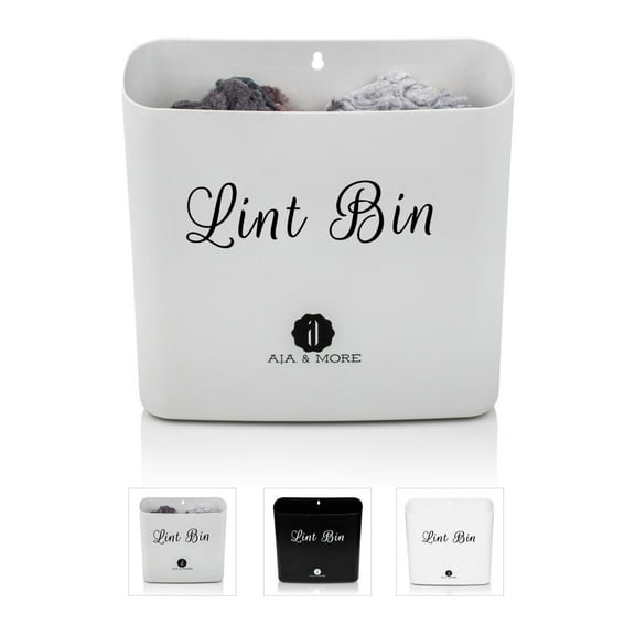 A.J.A. & More Lint Bin Hanging Organizer, Black