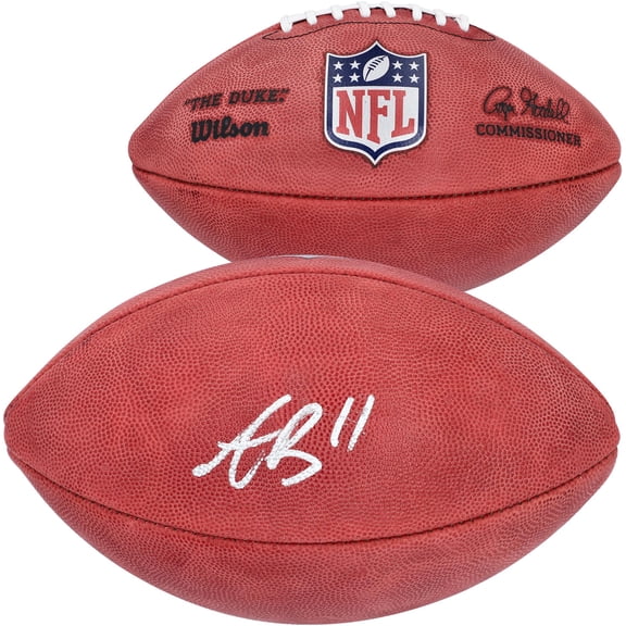 A.J. Brown Philadelphia Eagles Autographed NFL Duke Full Color Football