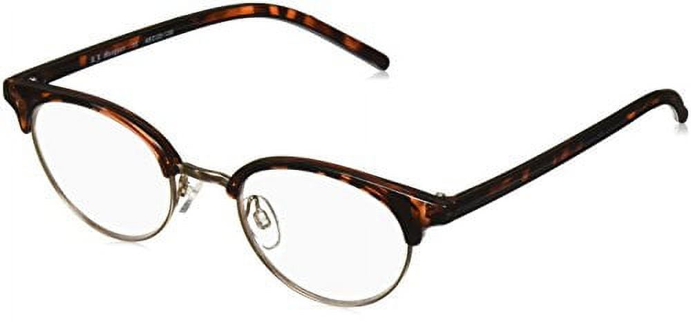A.J. Morgan Unisex Adult Moxie Power 1.00 53742 Oval Reading Glasses TORTOISE 1 Walmart
