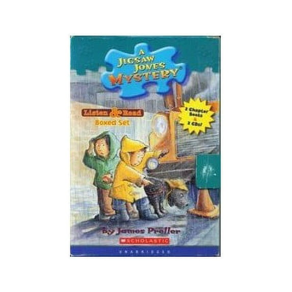Pre-Owned A Jigsaw Jones Mystery - Listen and Read Boxed Set - The Case Of The Glow-In-The-Dark Ghost and The Case of The Mummy Mystery - Books and CDs Paperback