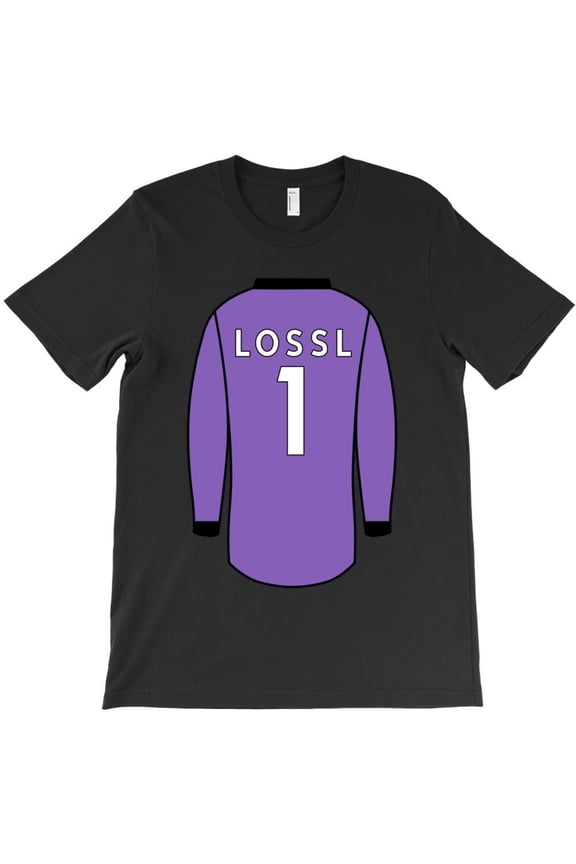 A Jonas Lossl Funny Jersey Classic Soccer Graphic - Stocking Stuffer, H35424 T-Shirt, for Men and Women, Up to Size 5XL