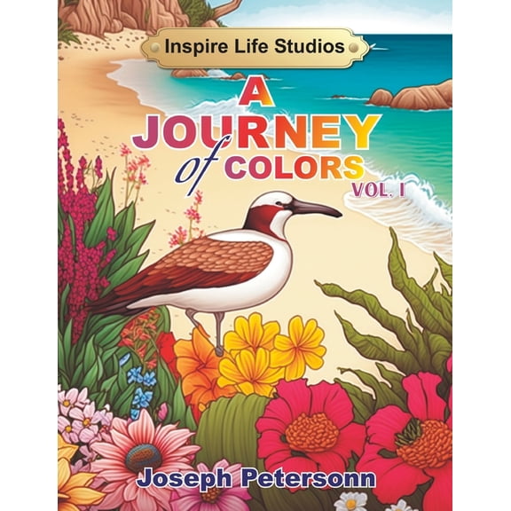 A Journey of Colors: Adult Coloring Book: Teaching Beginners, Confronting Experts, (Paperback)