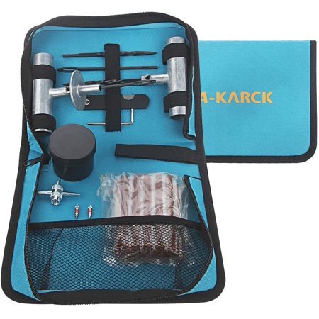 A-KARCK Tire Repair Kit, Tubeless Tire Repair Plug Tools 34PCS, Repair Kit for Car Truck Motorcycle