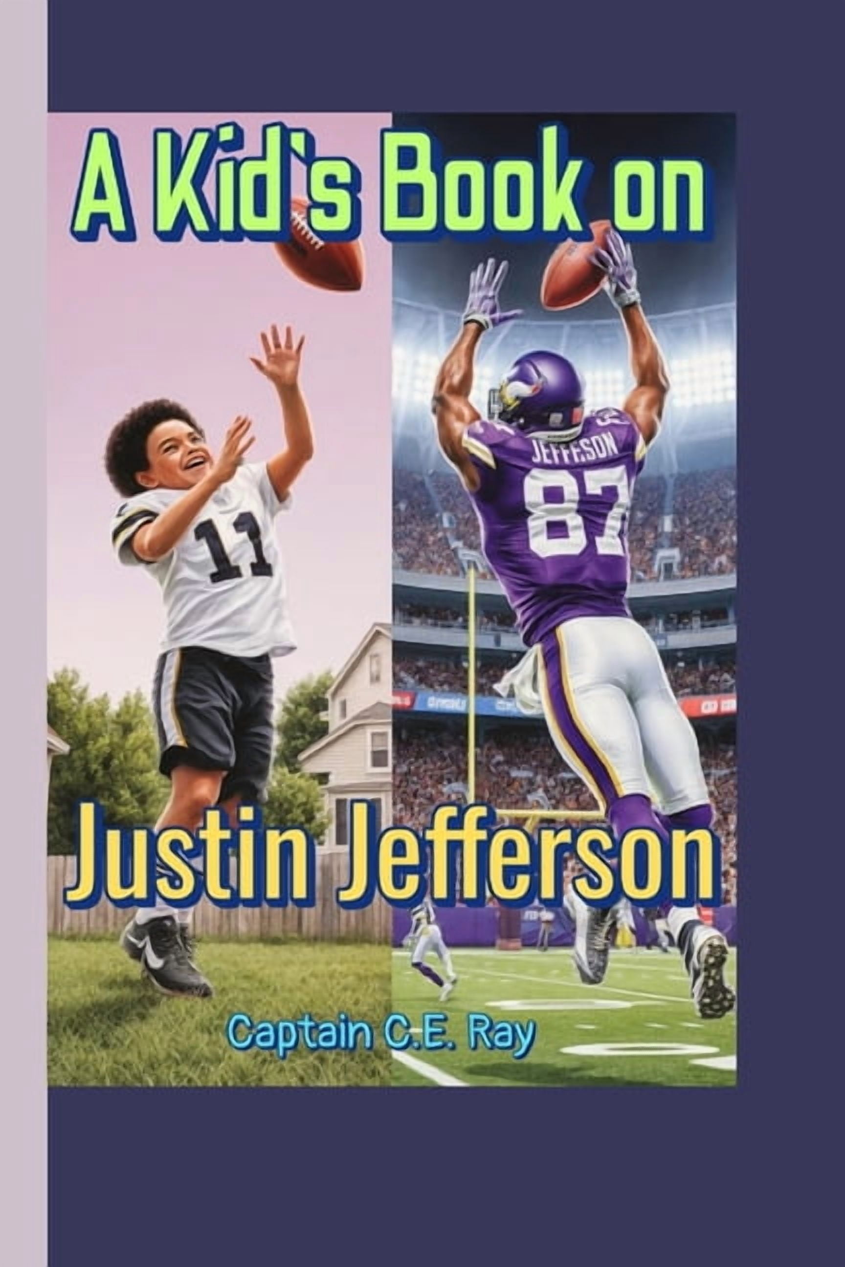 A Kid's Book on Justin Jefferson: How One Young Star Took the NFL by Storm, (Paperback)