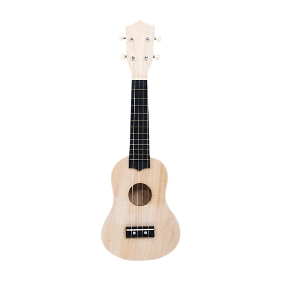 A Kids Diy Ukulele Craft Kit Paintable Wooden Guitar For Creative Expression And Early Music Instrument Exploration