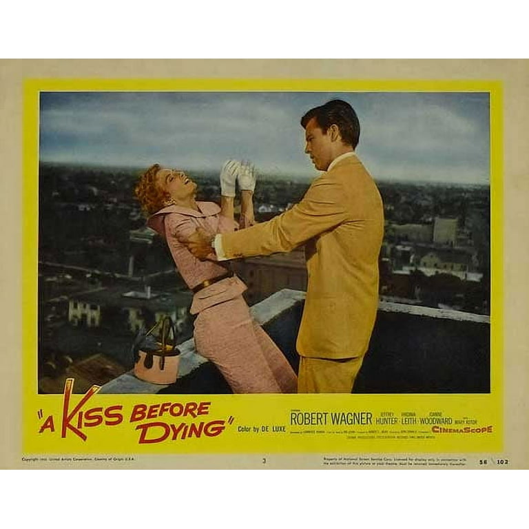 A Kiss Before Dying - movie POSTER (Style E) (11 x 14) (1956) 