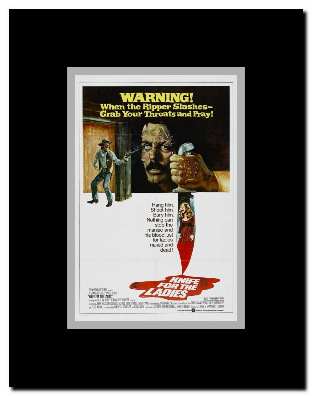 A Knife for the Ladies Framed Movie Poster