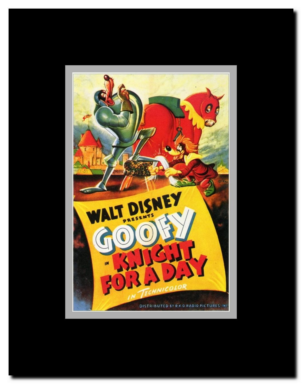 A Knight for a Day Framed Movie Poster