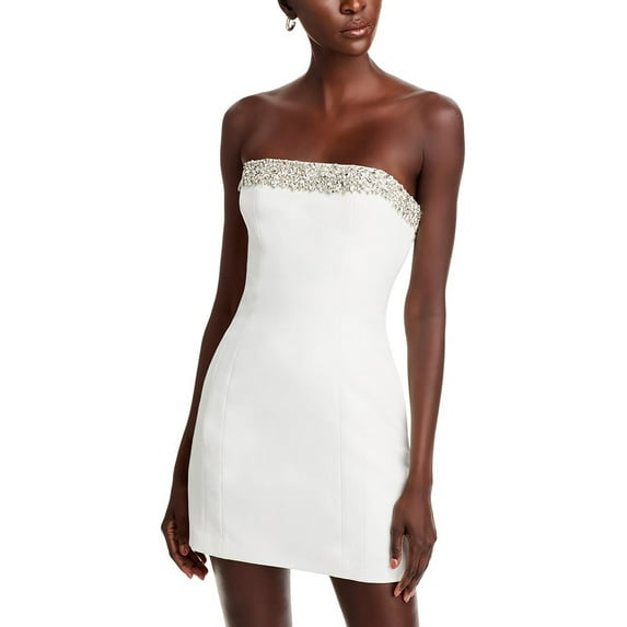 A.L.C. Womens Jeweled Mini Dress