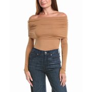 A.L.C. womens Adeline T-Shirt, s, Brown