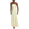 thumbnail image 1 of A.L.C. womens  Bianca Maxi Dress, 2, Yellow, 1 of 3