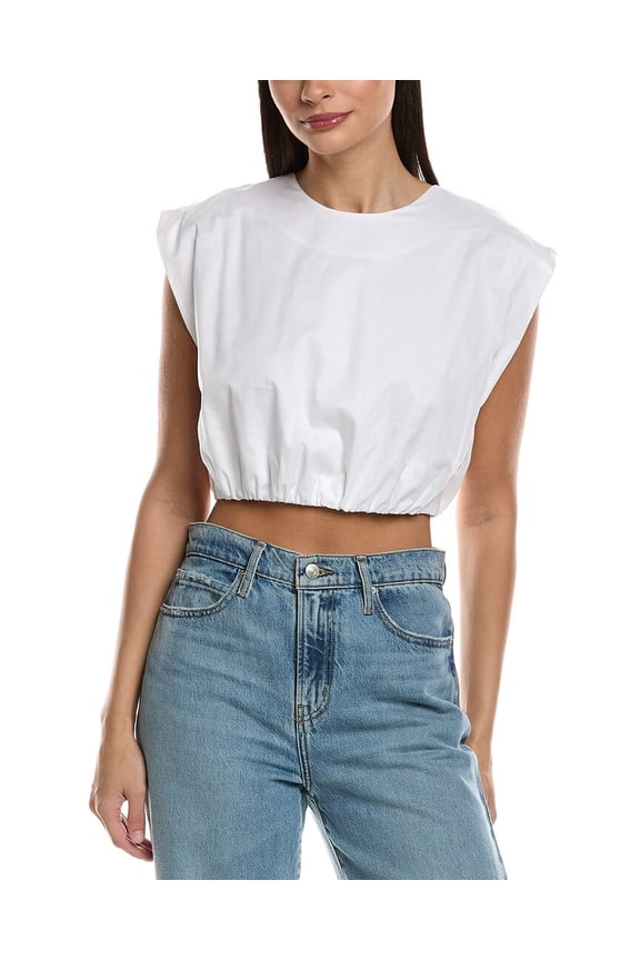 A.L.C. womens Billie Top, s, White