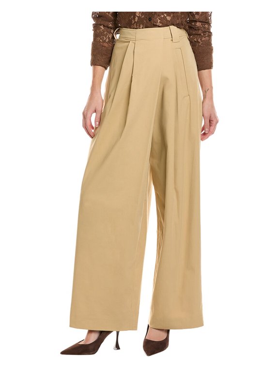 A.L.C. womens Brody Pant, 2, Beige