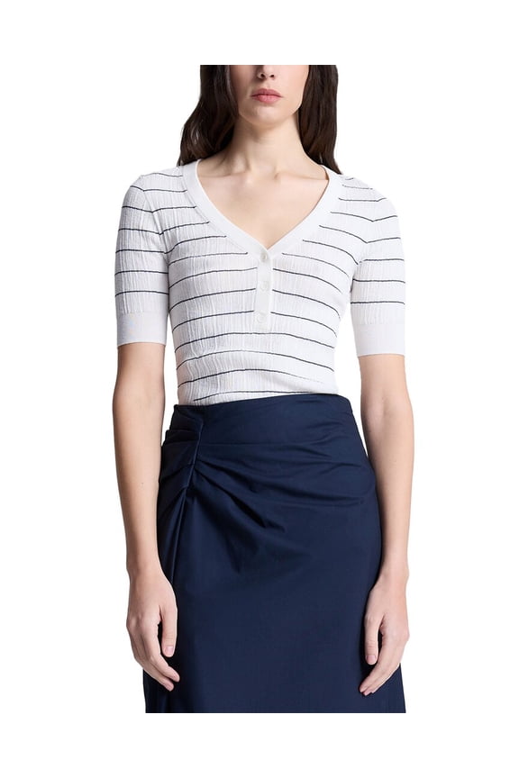 A.L.C. womens Francis Top, s, White