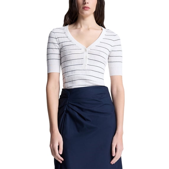 A.L.C. womens Francis Top, xs, White