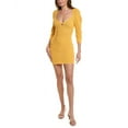thumbnail image 1 of A.L.C. womens  Gigi Sheath Dress, XS, Yellow, 1 of 3