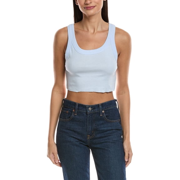 A.L.C. womens  Halsey Tank, xs, Blue