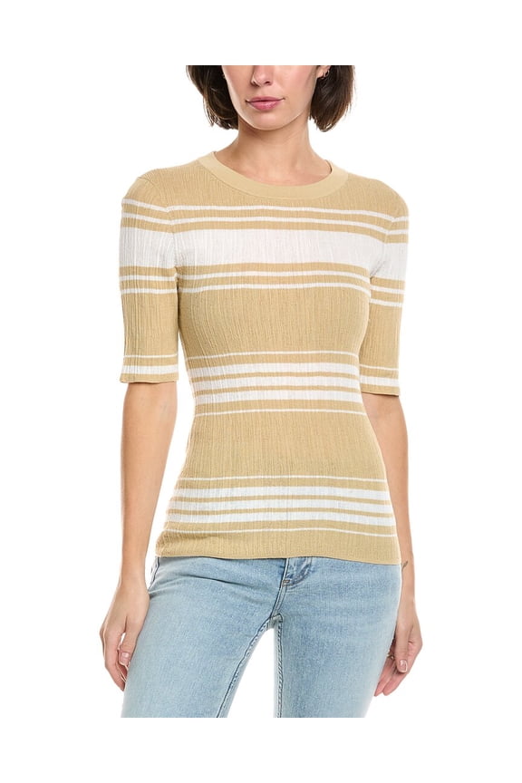A.L.C. womens  Jack Top, s, Beige
