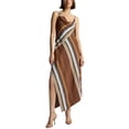 thumbnail image 1 of A.L.C. womens  Lauren Dress, 0, Brown, 1 of 3