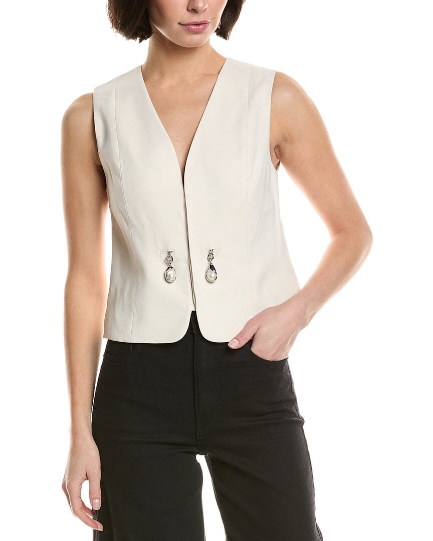 A.L.C. Leo Linen-Blend Vest Women's