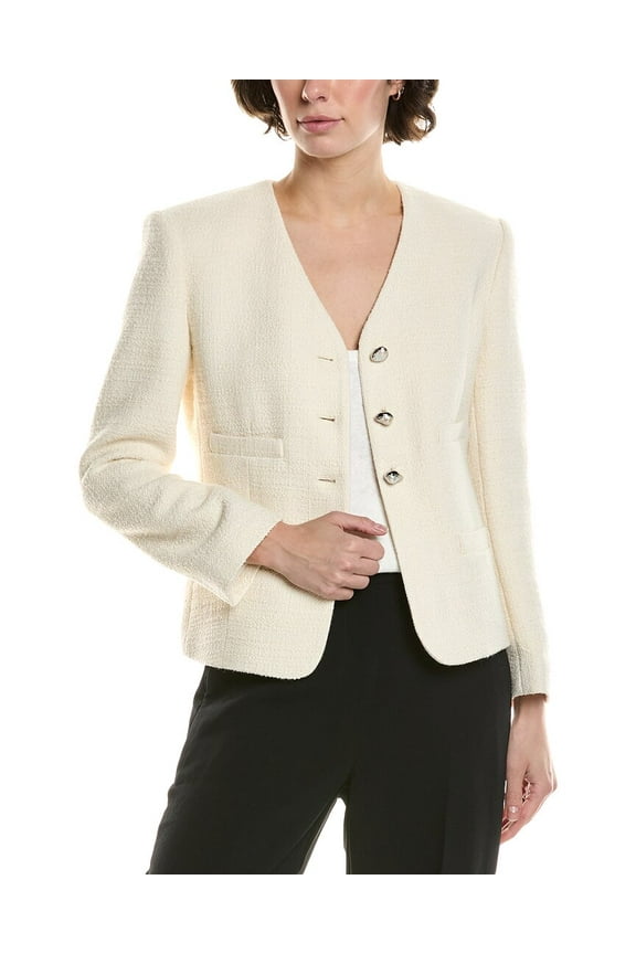 A.L.C. womens Luca Wool-Blend Jacket, 00, Black