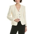 thumbnail image 1 of A.L.C. womens  Luca Wool-Blend Jacket, 12, Black, 1 of 4