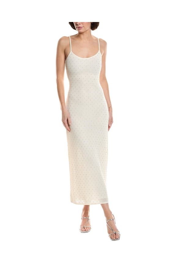 A.L.C. womens  Lyra Maxi Dress, xs, White