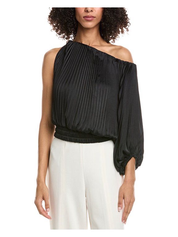 A.L.C. womens Mara Top, xs, Black
