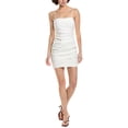 thumbnail image 1 of A.L.C. womens  Mya Linen-Blend Mini Dress, 8, White, 1 of 3
