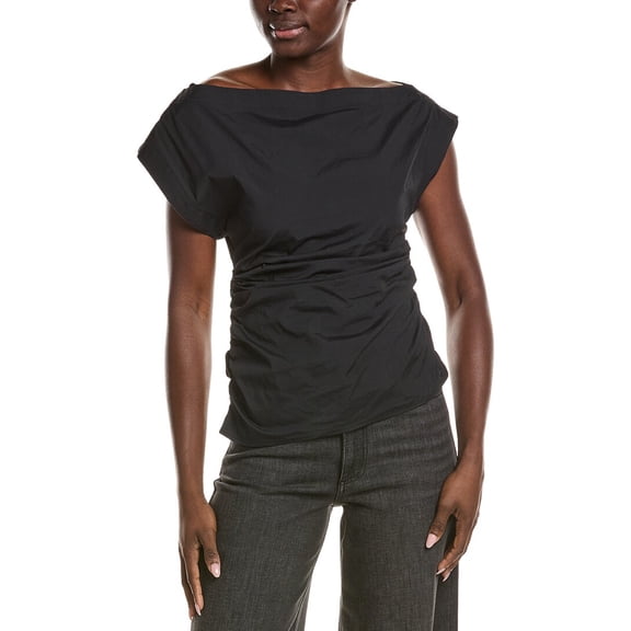 A.L.C. womens  Nara Top, 0, Black