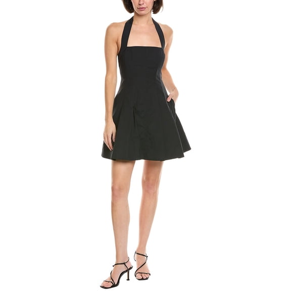 A.L.C. womens  Nat Mini Dress, 12, Black