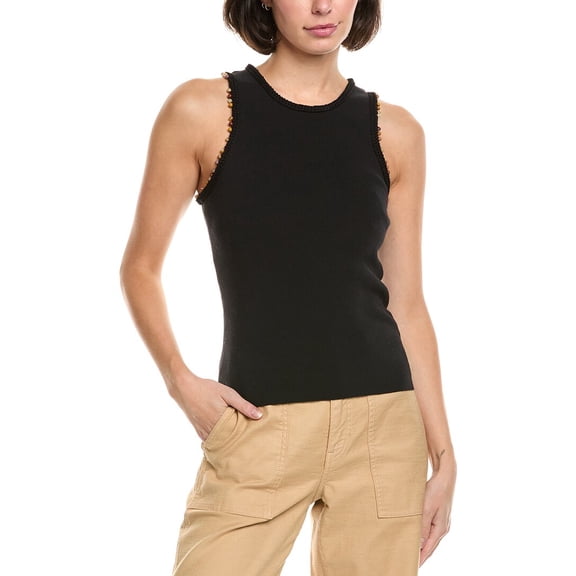 A.L.C. womens  Nelly Tank, m, Black
