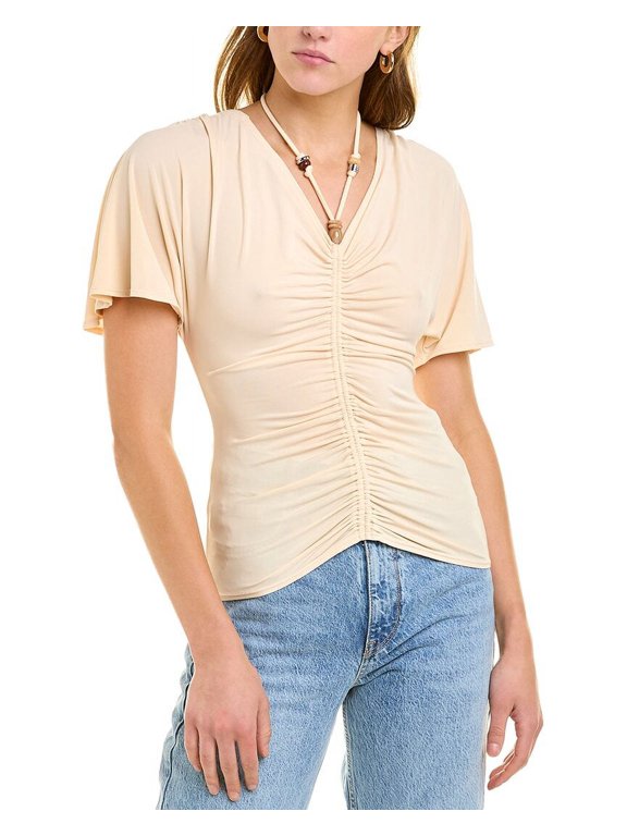 A.L.C. womens Nina Top, s, White