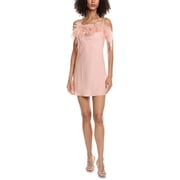 A.L.C. womens Opal Mini Dress, 14, Pink