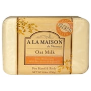 A La Maison Bar Soap Oat Milk 8.8 OZ
