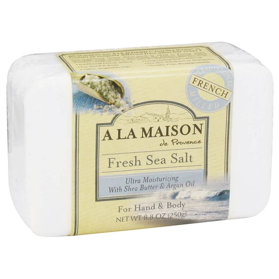 A La Maison - Traditional French Milled Bar Soap Fresh Sea Salt - 8.8 oz.