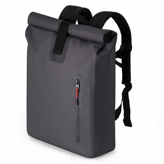 A-LAB | Model A | Black Waterproof Bicycle & Messenger Backpack with 15" Laptop Sleeve