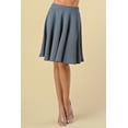 thumbnail image 1 of A LINE FLARED KNEE LENGTH MIDI SKIRT, 1 of 23