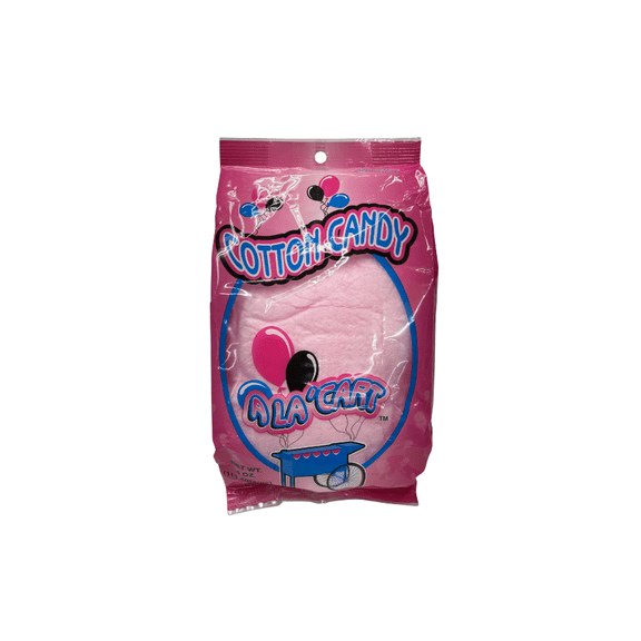 A La 'Cart Cotton Candy, 4 oz, Gluten Free, Assorted Colors, Fluffy Sweet Treat - 2 Pack