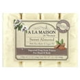 thumbnail image 1 of A La Maison de Provence  Hand   Body Bar Soap  Sweet Almond  4 Bars  3 5 oz Each, 1 of 6