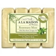 thumbnail image 1 of A LA MAISON Rosemary Mint Bar Soap - Triple French Milled Natural Moisturizing Hand Soap Bar (12 Bars of Soap, 3.5 oz), 1 of 5