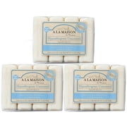 A La Maison de Provence Bar Soap, Hypoallergenic Unscented, 3.5 oz each (12 Bars Total)