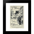 thumbnail image 1 of A La Place Maubert 20x24 Framed Art Print by Theophile Steinlen, 1 of 2