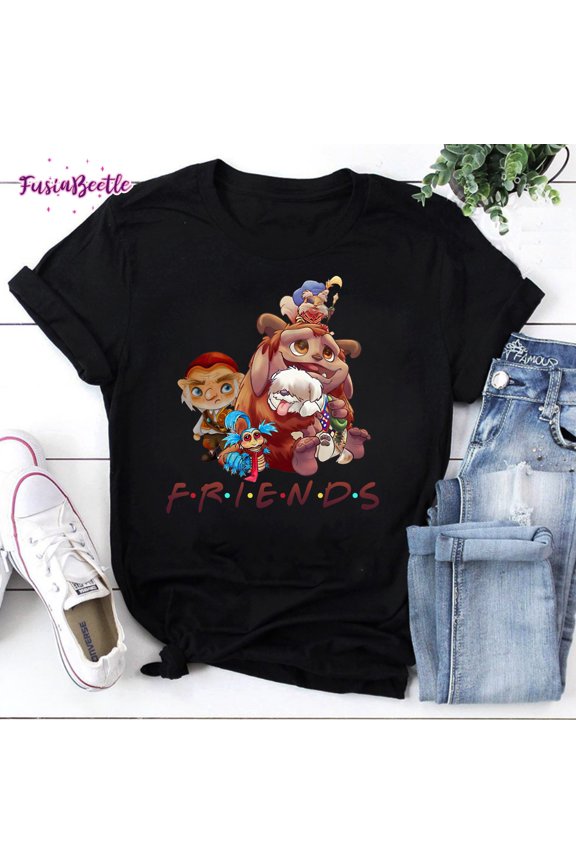A Labyrinth Characters Friends 1 Vintage T-Shirt, Labyrinth And Friends Shirt, Labyrinth Movie Shirt, Labyrinth With Friends Shirt