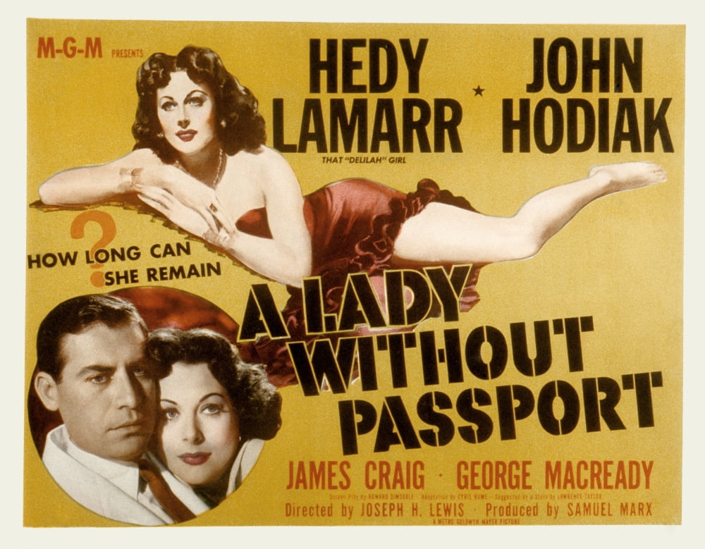 A Lady Without Passport Canvas Art - (28 x 22)