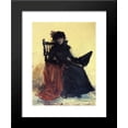 thumbnail image 1 of A Lady in Black (aka The Red Shawl) 20x24 Framed Art Print by William Merritt Chase, 1 of 2