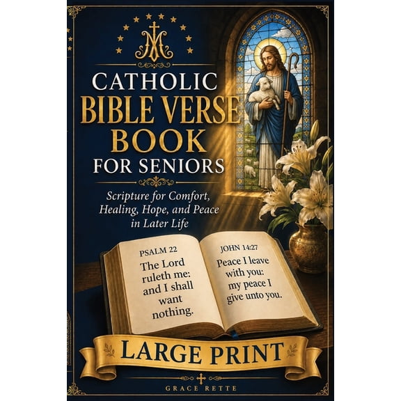 The Catholic Companion for Seniors A Large-Print Catholic Bible Verse Book for Seniors: Scripture for Comfort, Healing, Hope, and Peace in Later Life, (Paperback)
